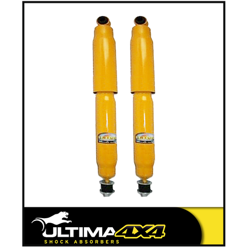 ULTIMA 4X4 NITRO GAS HEAVY DUTY REAR SHOCKS FITS NISSAN PATROL MQ MK 6/1980-12/1987 (400440)