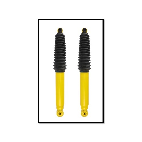 ULTIMA 4X4 NITRO GAS HEAVY DUTY REAR SHOCKS FITS NISSAN NAVARA D23 NP300 3/15-ON