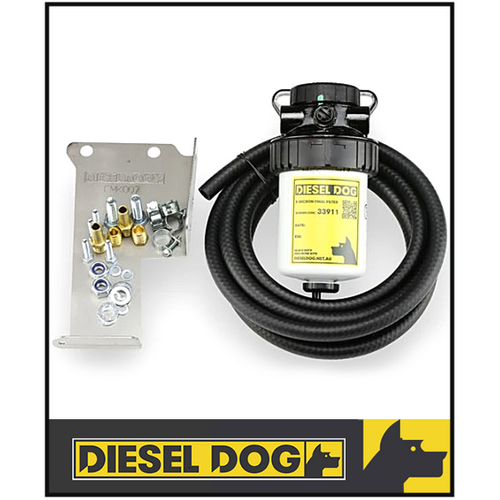 DIESEL DOG SECONDARY FUEL FILTER KIT FITS NISSAN NAVARA D40 1/09-10/15