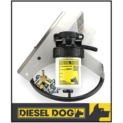 DIESEL DOG SECONDARY FUEL FILTER KIT FITS MITSUBISHI TRITON MN 8/09-2/15