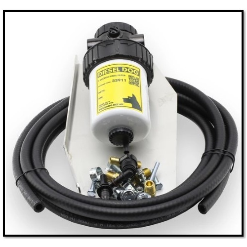 DIESEL DOG SECONDARY FUEL FILTER KIT FITS NISSAN NAVARA D23 NP300 3/15-ON