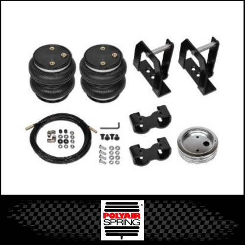 POLYAIR AIRBAG SUSPENSION KIT (STANDARD HEIGHT) FITS TOYOTA HILUX GUN126R N80 1/2015-ON (88233-2)