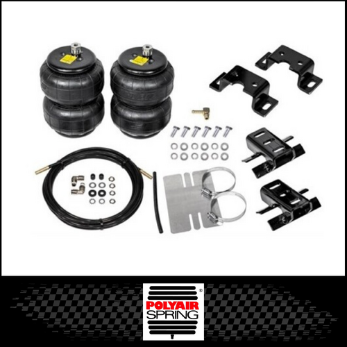 POLYAIR DOMINATOR AIRBAG SUSPENSION KIT (STANDARD TO 1" RAISED) FITS TOYOTA LANDCRUISER HZJ79R 4.2L 6CYL (89420)