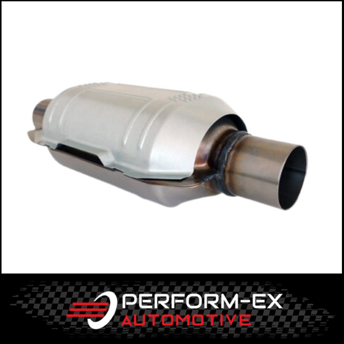UNIVERSAL CERAMIC EURO 2 OVAL CAT CONVERTER - 1.75" (45MM) 400 CPSI (CAT175V)