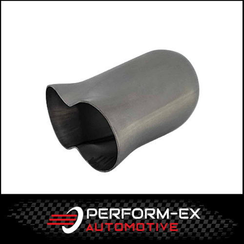 2 x 1.5" INLET 1.75" OUTLET 2 INTO 1 EXHAUST COLLECTOR CONE (CC200)