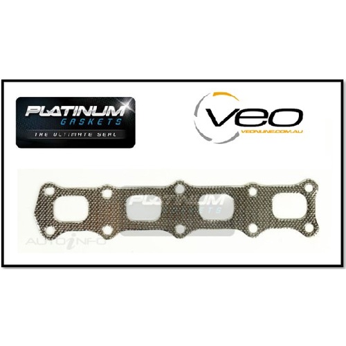 PLATINUM EXHAUST MANIFOLD GASKET FITS MITSUBISHI LANCER CJ 2.0L 4B11 9/07-10/15