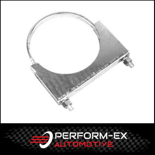 5" 127MM ZINC PLATEDFLAT BACK EXHAUST CLAMP (FBC5000)