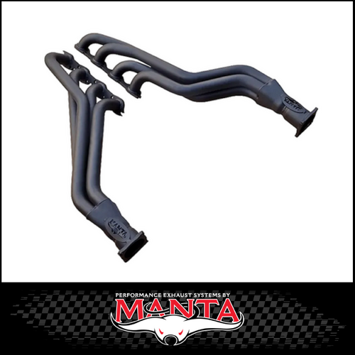 MANTA CERAMIC COATED EXTRACTORS FIT HOLDEN HQ HJ HX HZ WB 5.0L 304 V8 CONVERSION (FX-303HPC-B)