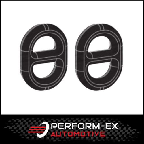 2 X EXHAUST HANGER RUBBER MOUNTS FITS HOLDEN COMMODORE VB VC VK VL VN VP VR VS