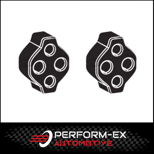2 X EXHAUST HANGER RUBBER MOUNTS FITS HOLDEN COMMODORE VN VP VR