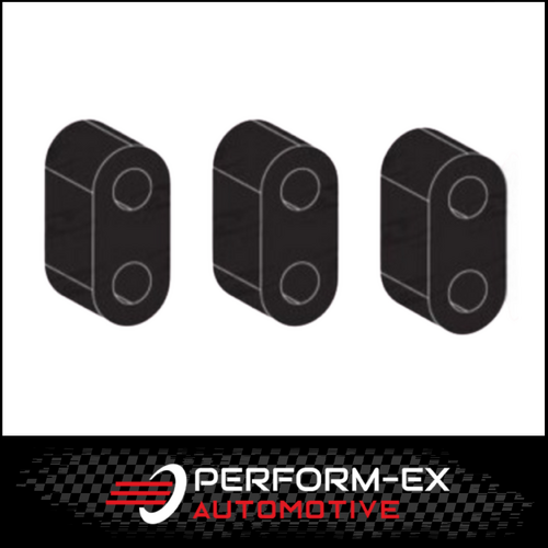 3 X EXHAUST HANGER RUBBER MOUNTS FITS HOLDEN COMMODORE VT VU VX VY VZ V8