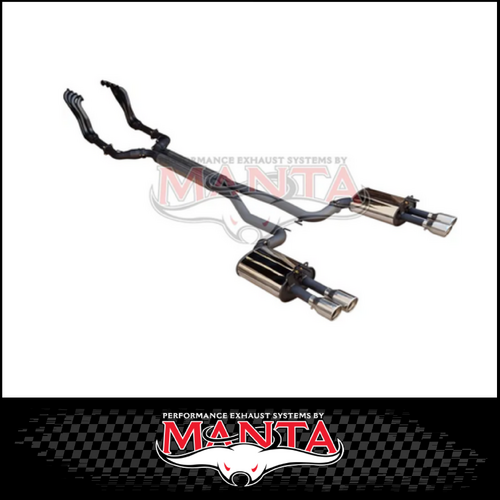 DPE BY MANTA ENGINE BACK STAINLESS STEEL EXHAUST FITS HOLDEN COMMDORE VE VF 6.0L 6.2L V8 SEDAN/WAGON (HOLK128S-134)