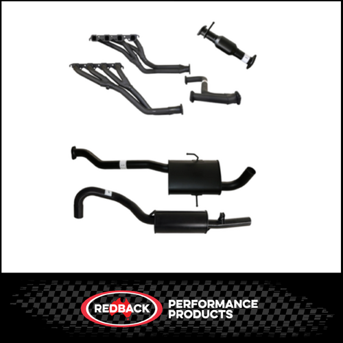REDBACK EXTRACTORS, CAT & CATBACK EXHAUST SYSTEM FITS HOLDEN COMMODORE VP VR VS 5.0L V8 AUTO UTE (KIT034A-9)