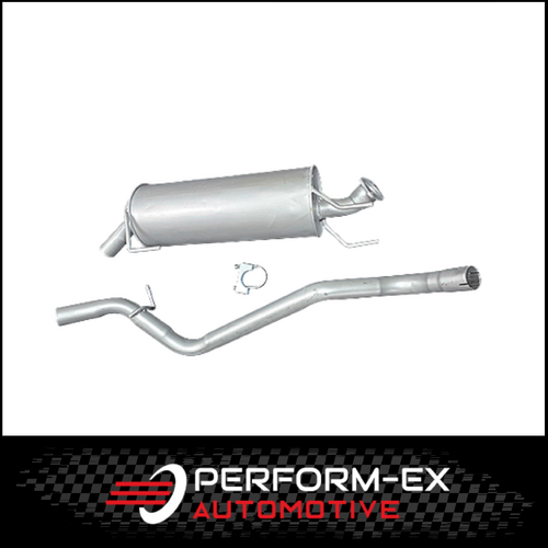 STANDARD REAR MUFFLER & TAILPIPE FITS TOYOTA HIACE TRH201R 2.7L PETROL LWB VAN 3/2005-1/2019 (M1756)