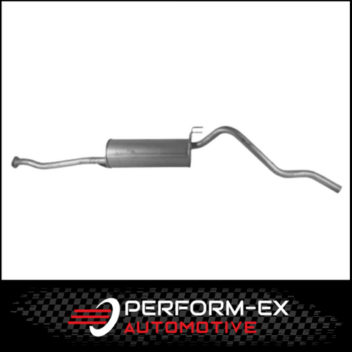 STANDARD EXHAUST REAR MUFFLER FITS TOYOTA HILUX LN106R 2.8L 4CYL 4WD (M7655)