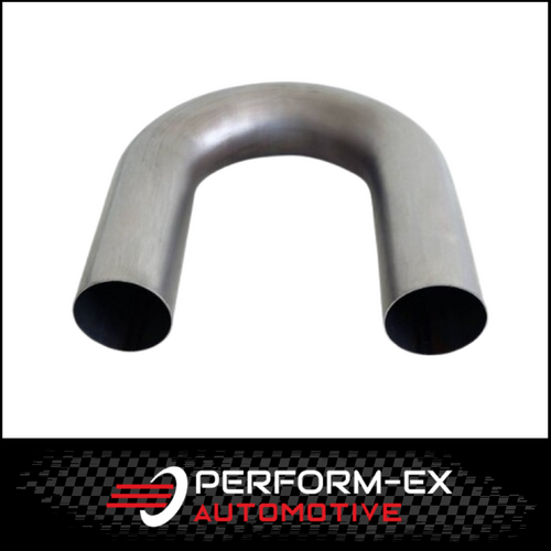 1.75" 44MM X 180 DEGREE MANDREL BEND MILD STEEL EXHAUST PIPE