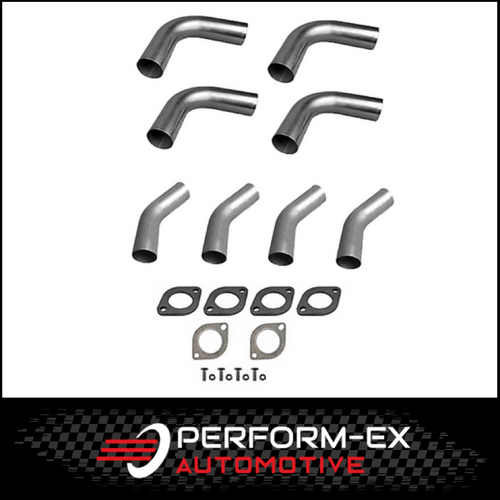 2" 51MM MILD STEEL MANDREL BEND KIT (4 x 90 4 x 45)