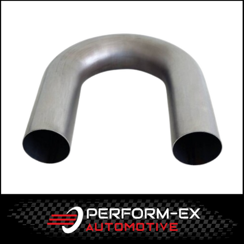 2.25" 57MM X 180 DEGREE MANDREL BEND MILD STEEL EXHAUST PIPE