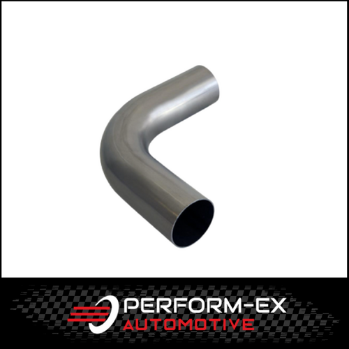 2.25" 57MM X 90 DEGREE MANDREL BEND MILD STEEL EXHAUST PIPE