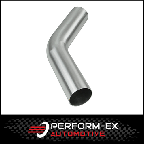 2.5" 63MM X 45 DEGREE ALUMINIUM ALLOY MANDREL BEND (MB25045AAB)