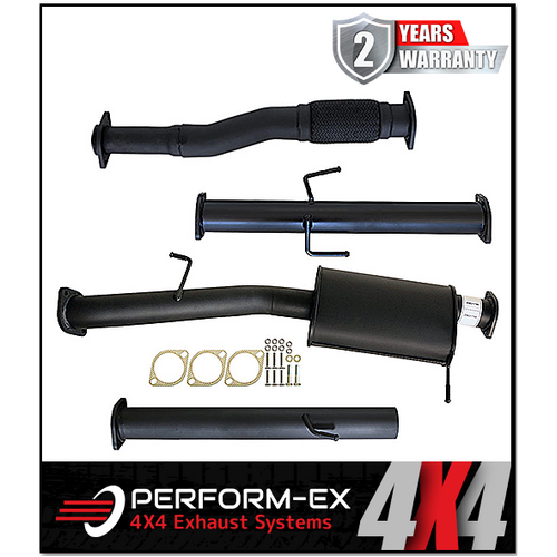 PERFORM-EX 3" DPF BACK WITH MUFFLER EXHAUST SYSTEM FITS MITSUBISHI TRITON MQ MR 2.4L 4N15 4CYL 3/2015-12/2023 (MI252-MO)