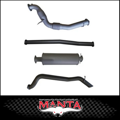 MANTA 3" TURBO BACK EXHAUST SYSTEM FITS FORD RANGER PXI PXII 3.2L TD 10/2011-9/2016 -  CAT/MUFFLER (MKFD0015)