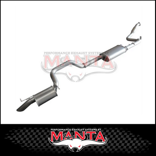 MANTA 3" TURBO BACK EXHAUST SYSTEM FITS FORD TERRITORY SZ 2.7L TD (MKFD0019)