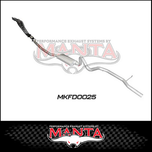 MANTA ENGINE BACK EXHAUST SYSTEM FITS FORD FAIRLANE NA NC 4.0L 6CYL (MKFD0025)