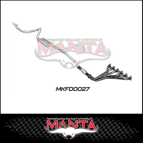 MANTA ENGINE BACK EXHAUST SYSTEM FITS FORD FAIRLANE NF NL 4.0L 6CYL (MKFD0027)