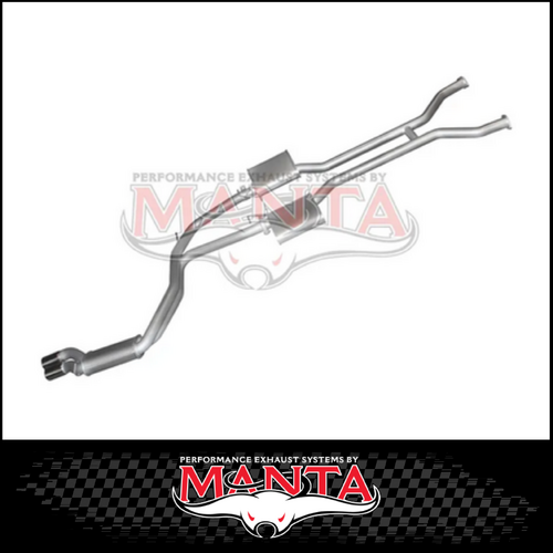 MANTA 2.5" DUAL CATBACK EXHAUST SYSTEM FITS FORD FALCON AU 5.0L V8 IRS SEDAN (MKFD0064)