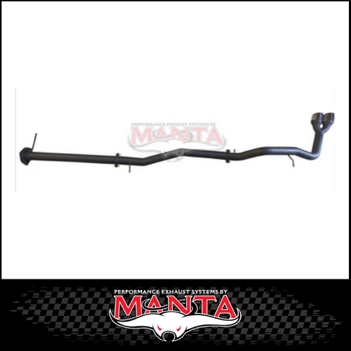 MANTA 3" DPF BACK EXHAUST SYSTEM WITH TWIN TIP SIDE EXIT FITS FORD RANGER NEXT GEN 3.0L V6 2022-ON (MKFD0275T)