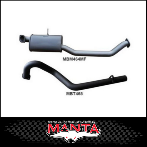 MANTA 3" CATBACK EXHAUST SYSTEM FITS HOLDEN COMMODORE VG VP VR VS 5.0L V8 UTE (MKHN0082)