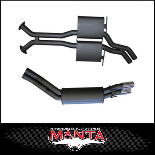 MANTA CATBACK EXHAUST SYSTEM FITS HOLDEN COMMODORE VT VX VY VZ 5.7L 6.0L V8 SEDAN (MKHN0115)
