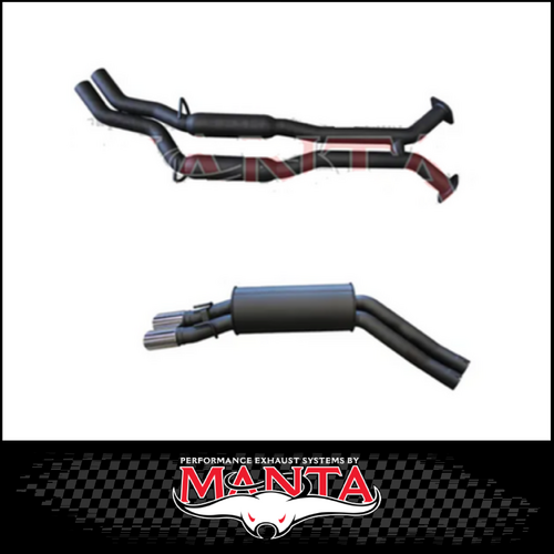 MANTA CAT BACK EXHAUST SYSTEM FITS HOLDEN COMMODORE VT VX VY VZ 5.7L 6.0L V8 SEDAN (MKHN0116)
