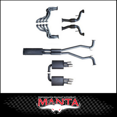 MANTA ENGINE BACK EXHAUST SYSTEM FITS HOLDEN COMMODORE VE VF 6.0L 6.2L V8 SEDAN/WAGON (MKHN0327)