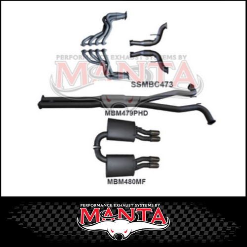 MANTA ENGINE BACK EXHAUST SYSTEM FITS HOLDEN STATESMAN WM WN 6.0L 6.2L V8 (MKHN0433)