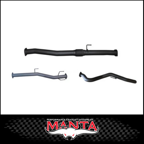MANTA 3" DPF BACK EXHAUST SYSTEM FITS ISUZU D-MAX RG 3.0L TD 4CYL 2020-ON - PIPE ONLY (MKIZ0019)
