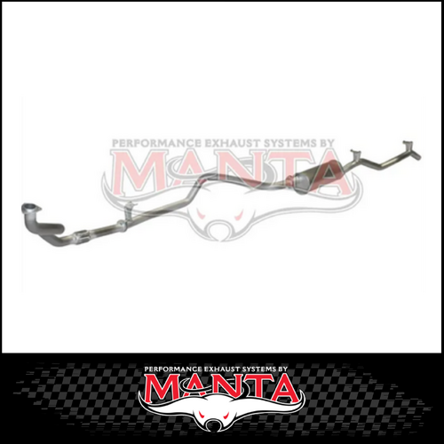 MANTA MANIFOLD BACK 2.5"  EXHAUST SYSTEM FITS TOYOTA LANDCRUISER HZJ79R 4.2L 1HZ 1999-2007 (MKTY0071)