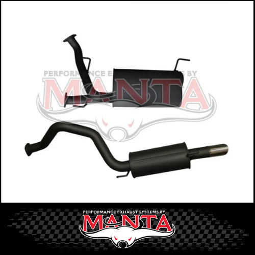 MANTA 3" CAT BACK EXHAUST SYSTEM FITS TOYOTA LANDCRUISER UZJ200R 2007-2012 (MKTY0085)