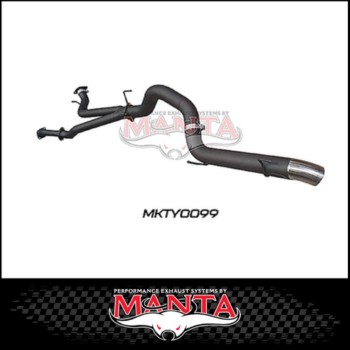 MANTA 3" TWIN INTO 4" DPF BACK EXHAUST FITS TOYOTA LANDCRUISER VDJ200R 2015-2021 (MKTY0099)