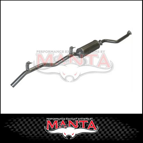 MANTA 2.5" ENGINE PIPE BACK EXHAUST SYSTEM FITS TOYOTA LANDCRUISER HJ75R 4.0L 2H 1984-1990 (MKTY0111)