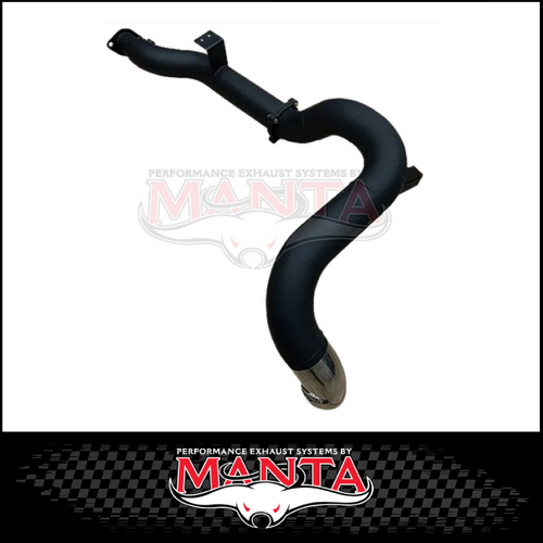 MANTA 4" DPF BACK SIDE-EXIT EXHAUST SYSTEM FITS TOYOTA LANDCRUISER VDJ79R 4.5L V8 DUAL CAB 2016-2025 (MKTY0382)