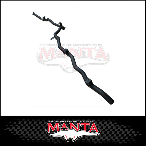 MANTA 3" DPF BACK EXHAUST SYSTEM FITS TOYOTA LANDCRUISER GDJ79R 2.8L 4CYL 10/2023-ON - PIPE ONLY (MKTY0400)