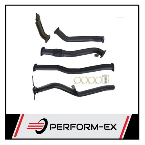 PERFORM-EX 3" TURBO BACK EXHAUST PIPE ONLY FITS NISSAN NAVARA D22 3.0L ZD30 2001-2006 (NI213-PO)