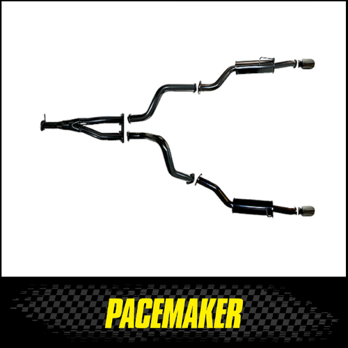 PACEMAKER 3" CATBACK EXHAUST SYSTEM WITH REAR MUFFLERS FITS RAM 1500 DT 5.7L V8 2021-ON (PP2662-11)