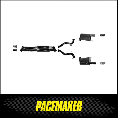 PACEMAKER 2.5" CATBACK EXHAUST SYSTEM FITS FORD MUSTANG COUPE FM 6TH GEN 5.0L V8 COYOTE 2015-2017 (PP4178-01)