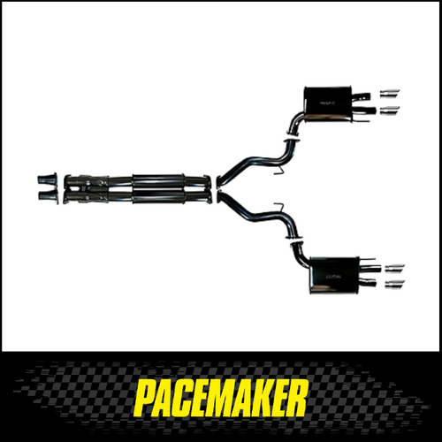 PACEMAKER 3" CATBACK EXHAUST SYSTEM FITS FORD MUSTANG FO S650 7TH GEN 5.0L V8 COYOTE 7/2023-ON (PP4182-55)