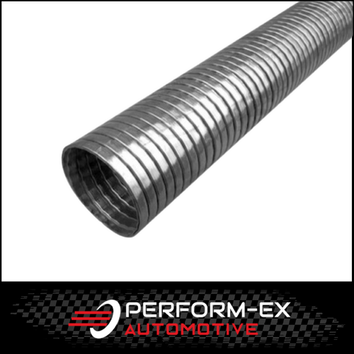 4" 101MM STAINLESS STEEL EXHAUST FLEX TUBE (1 METRE LENGTH)