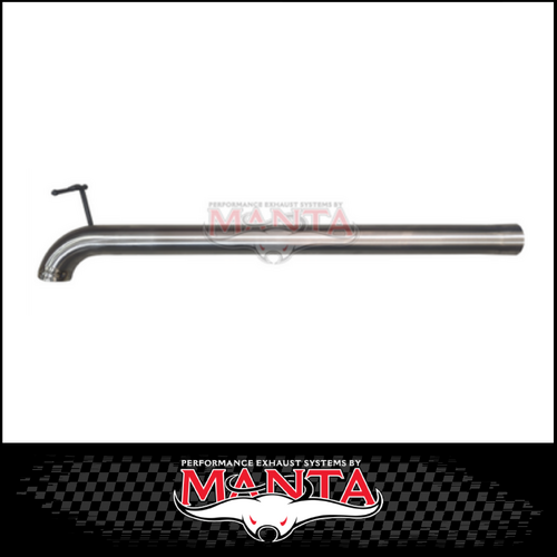 MANTA 3" MUFFLER DELETE PIPE FITS FORD RANGER NEXT GEN 3.0L V6 2022-ON