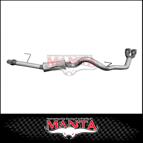 MANTA 3" CAT BACK EXHAUST SYSTEM FITS FORD F150 3.5L V6 SWB & LWB 2023-ON (SSMKFD0333)